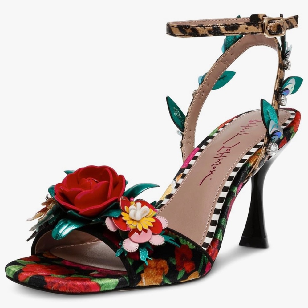 Betsy Johnson “Kara” high heeled sandals. Size 7.5